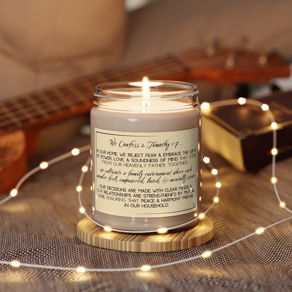 soy candles with sayings