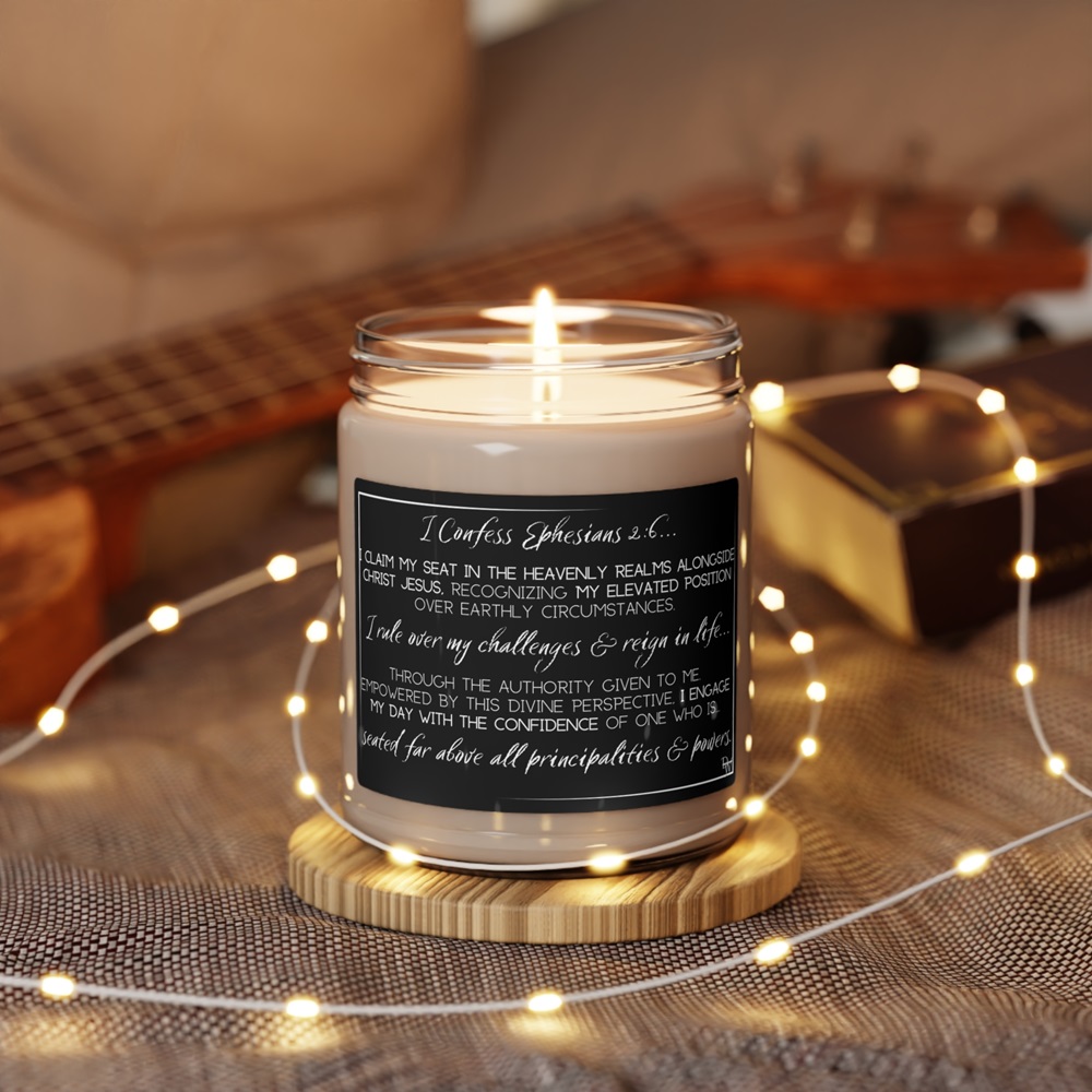 soy bible verse candles